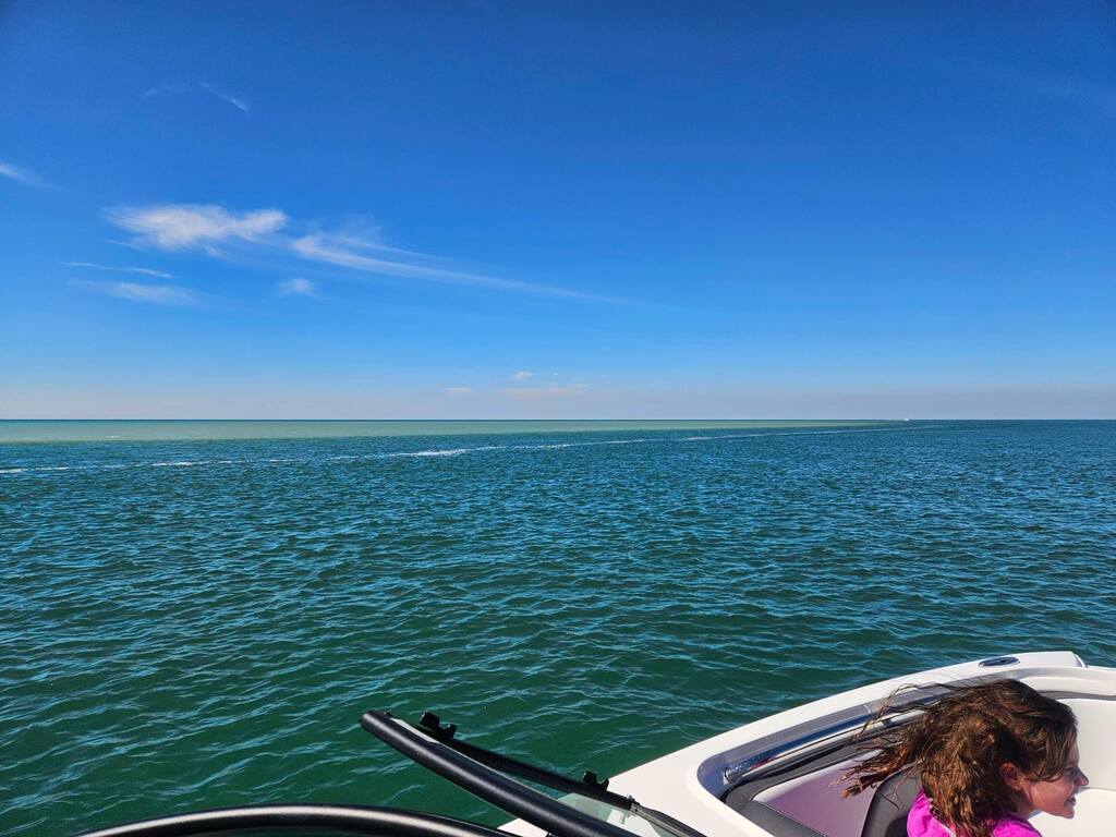 A Egmont Key Tours gliding around Tampa Bay area.