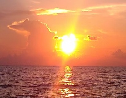 A Private Charter Boat gliding around Tampa Bay area.